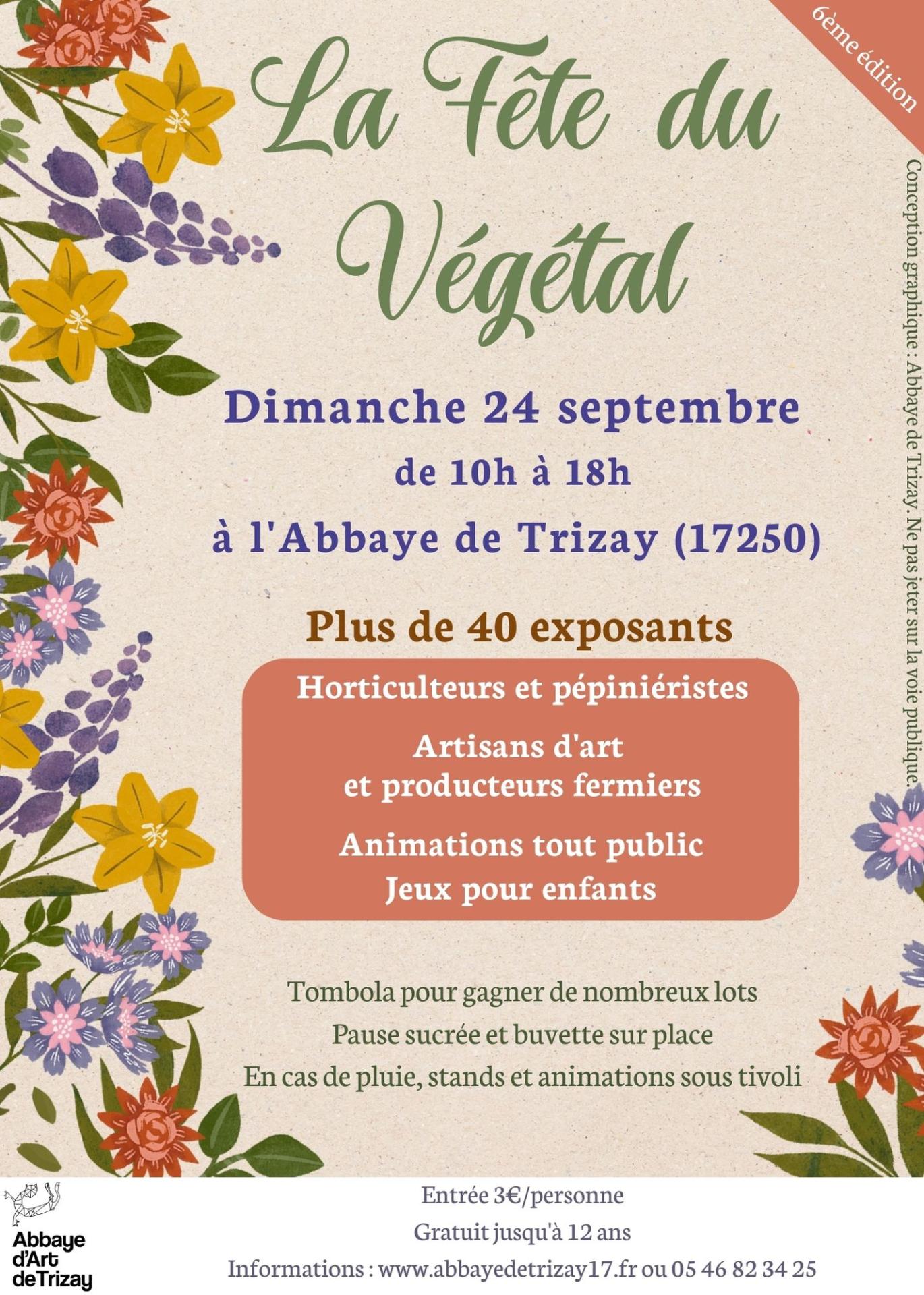 fête du végétal 2023 Trizay